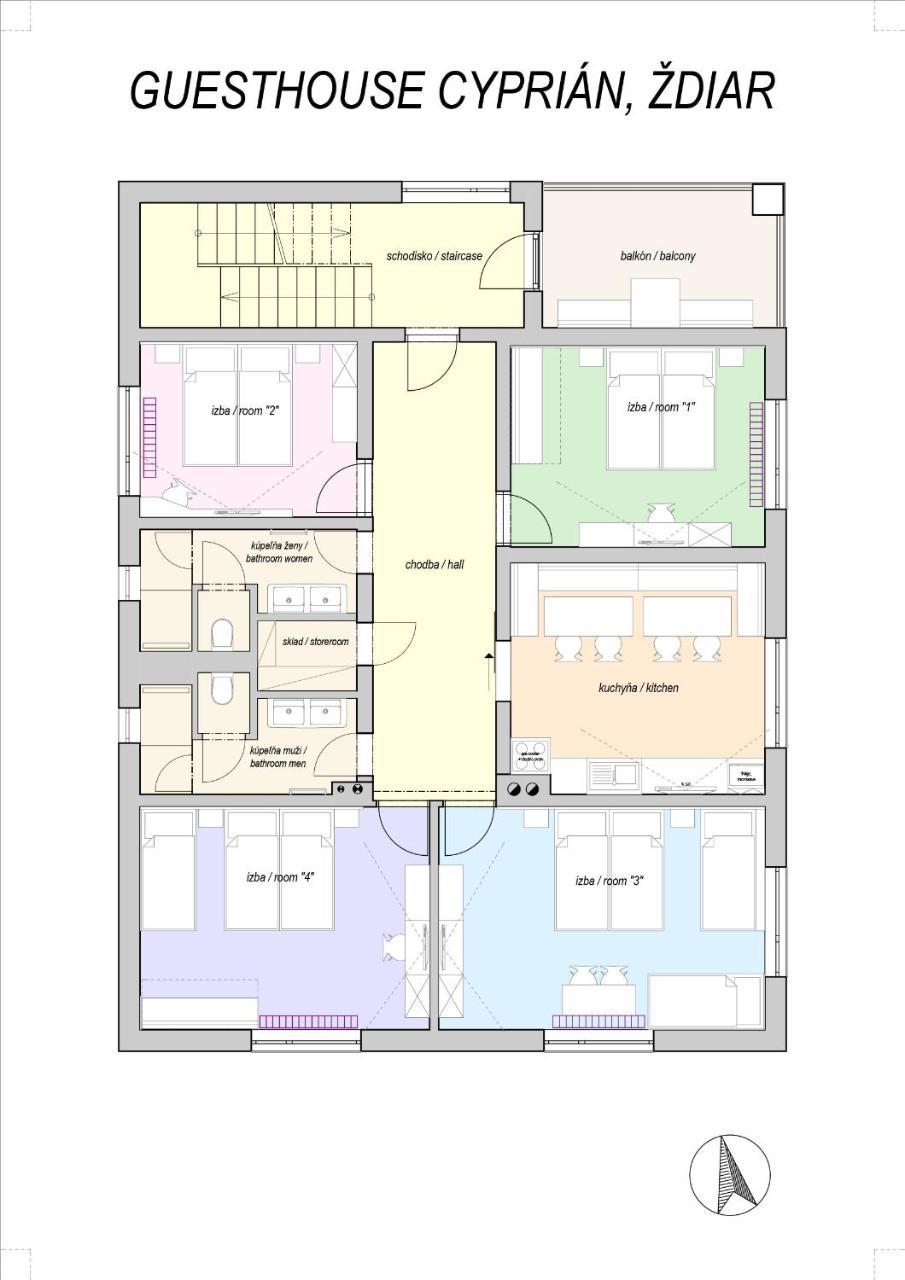Ždiar 塞浦路斯宾馆酒店 外观 照片